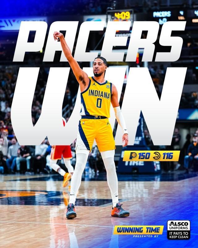 开云-最强进攻！步行者50次助攻创新高 两战老鹰轰307分