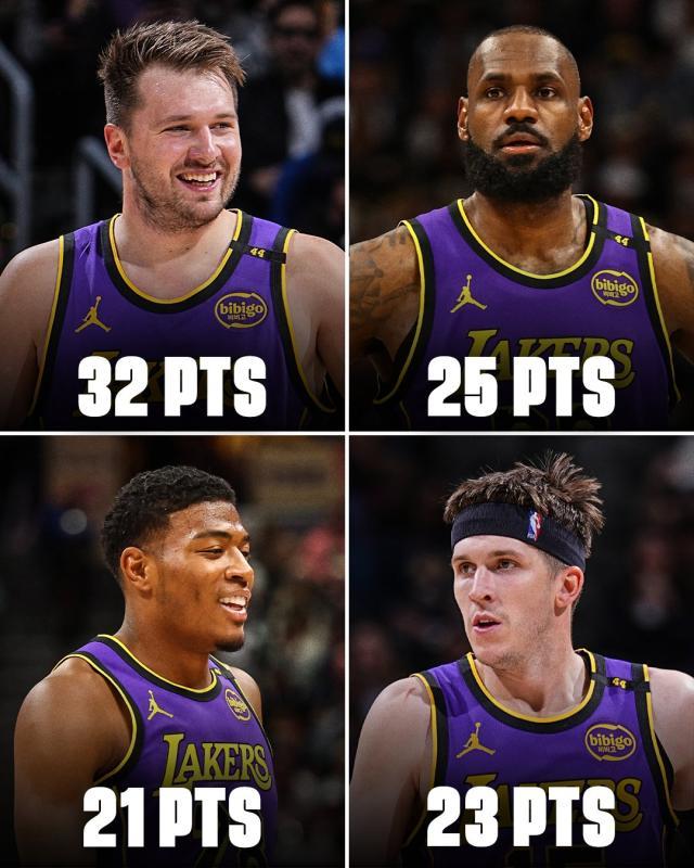 32分率队完胜掘金！东契奇：湖人的唯一目标是夺冠